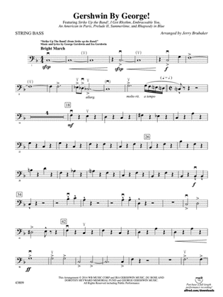 Gershwin by George!: String Bass