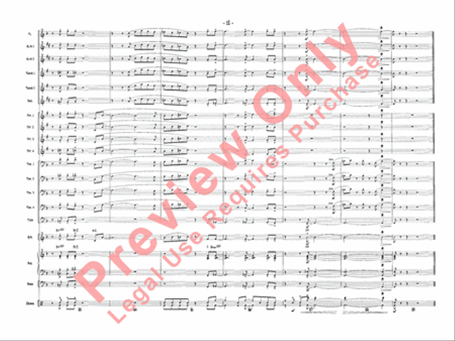 The Days of Wine and Roses Jazz Ensemble scores gallery preview page 15