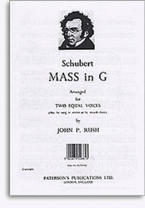 Book cover for Mass in G