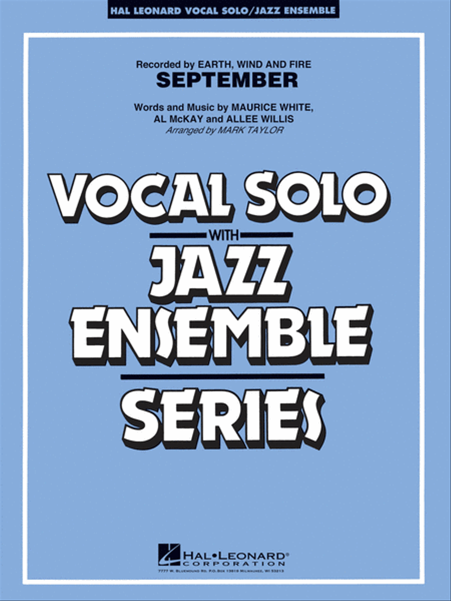 September (Key: C) Jazz Ensemble scores gallery preview page 1