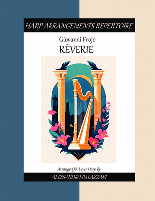 Book cover for REVERIE - for lever harp