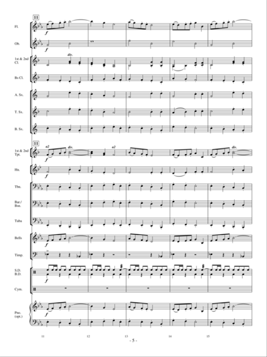 The Thunderer Concert Band scores gallery preview page 4