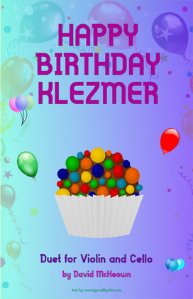 Happy Birthday Klezmer for Violin and Cello Duet