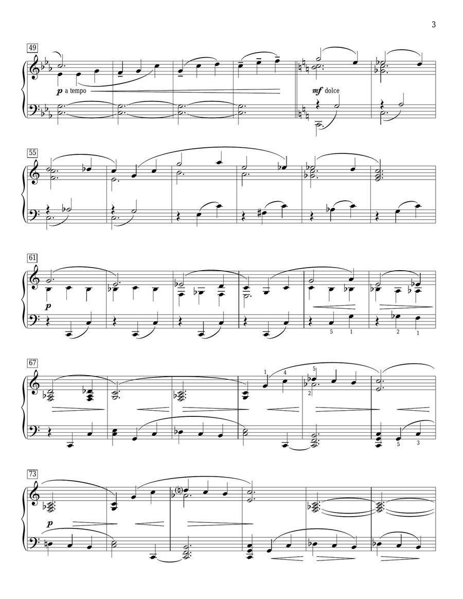 Gymnopedie No. 2 Gymnopedie No. 2 Piano Method scores gallery preview page 3