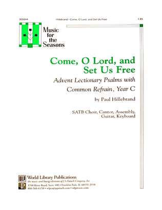 Book cover for Come O Lord and Set Us Free