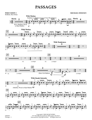 Passages - Percussion 1