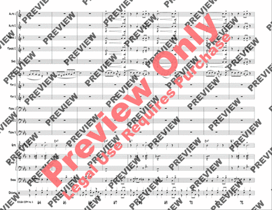 Rough Copy Jazz Ensemble scores gallery preview page 13