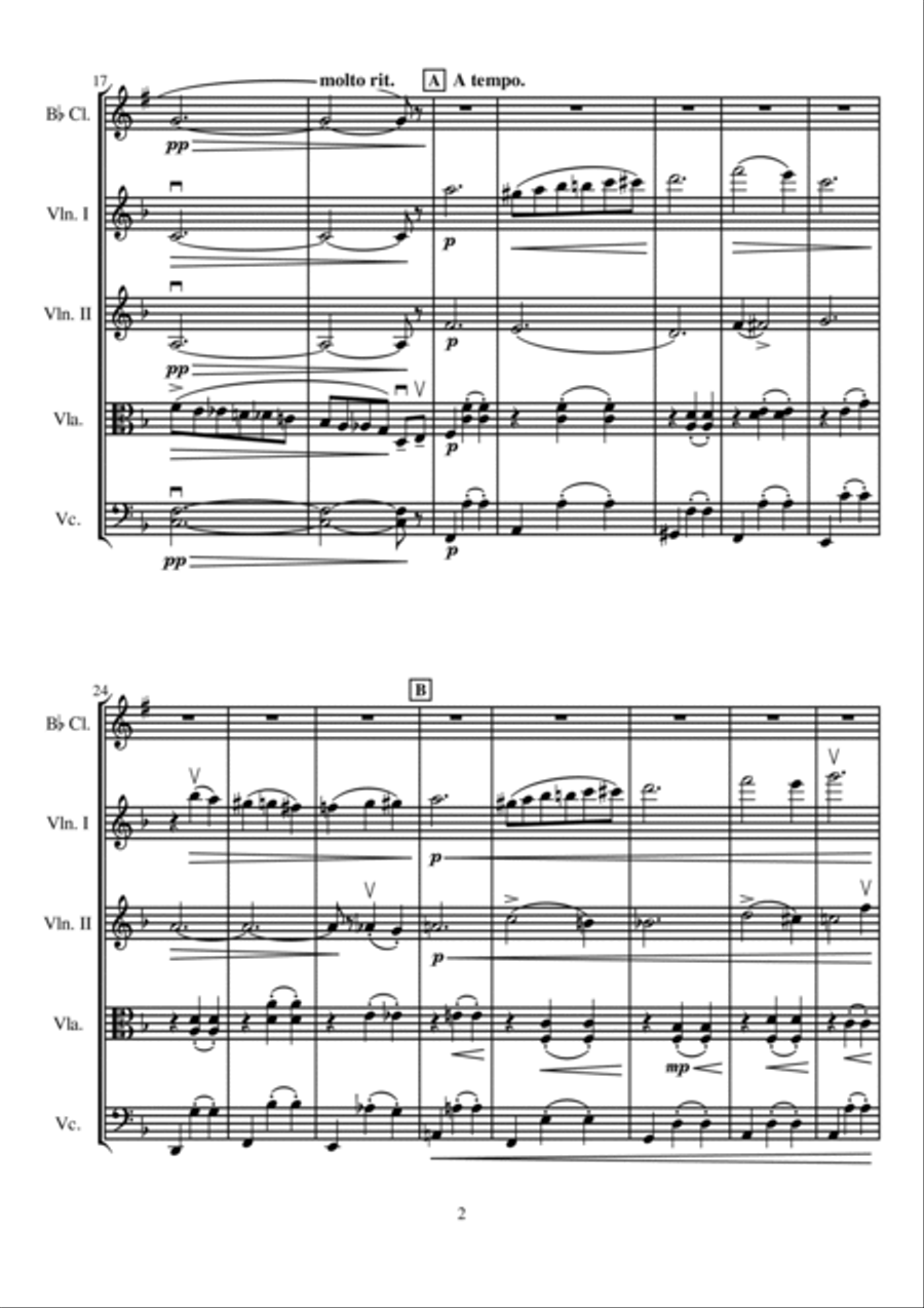 The Princess Small Ensemble scores gallery preview page 4