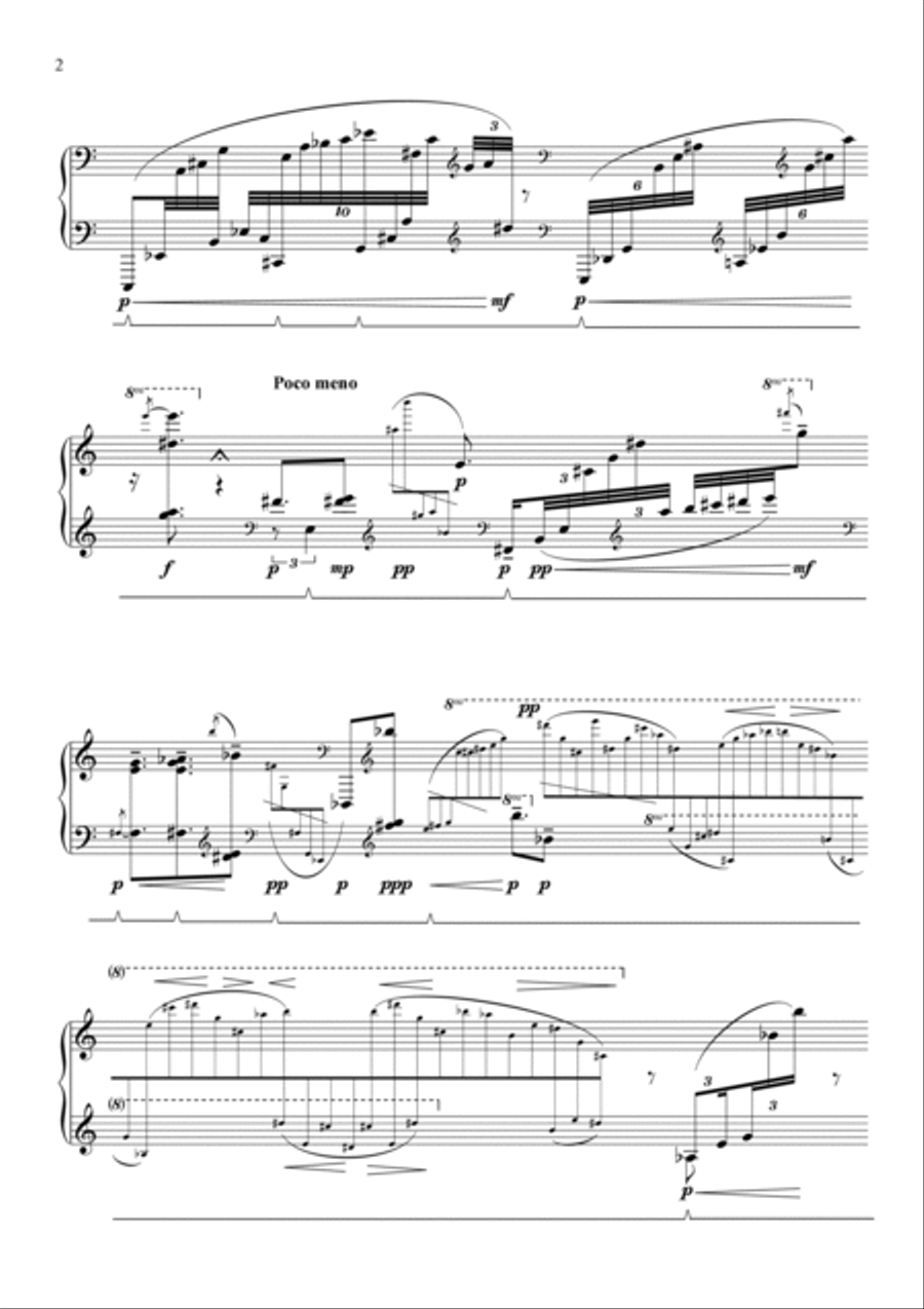 Giuseppe Colardo: CENERE (ES 938) Piano Solo scores gallery preview page 4