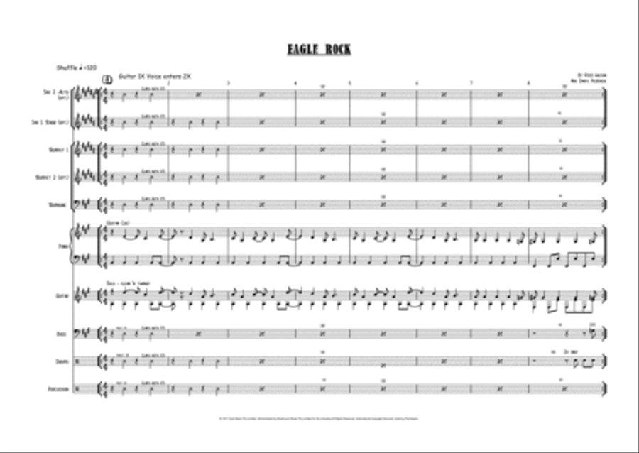 Eagle Rock Large Ensemble scores gallery preview page 1