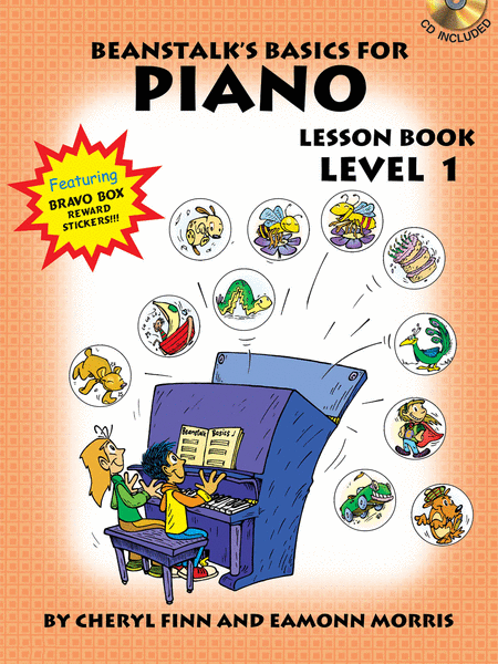 Beanstalk's Basics for Piano - Lesson Book 1 (Book/CD)