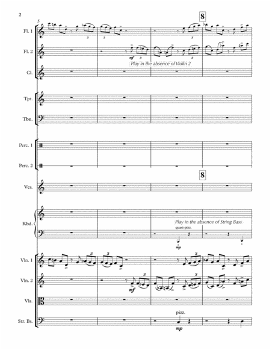 Lo and Behold - for chamber ensemble Large Ensemble scores gallery preview page 4