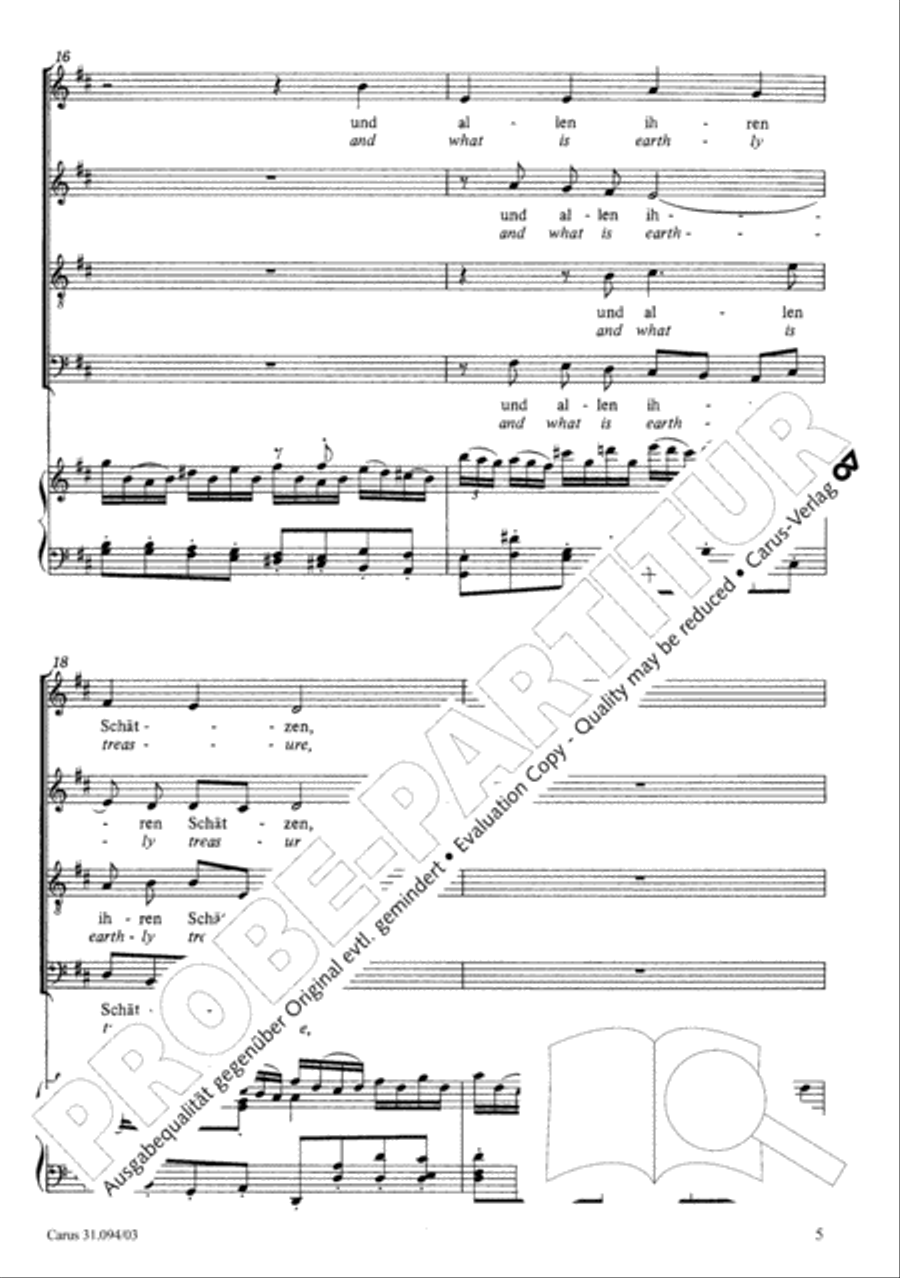 What has this world to give (Was frag ich nach der Welt) 4-Part scores gallery preview page 6