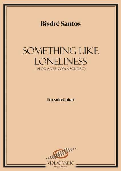 Something like loneliness (Algo a ver com a solidão) - Solo Guitar image number null