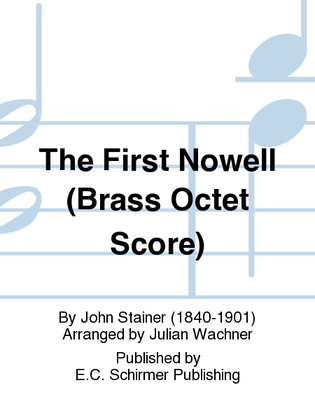 The First Nowell (Brass Octet Score)