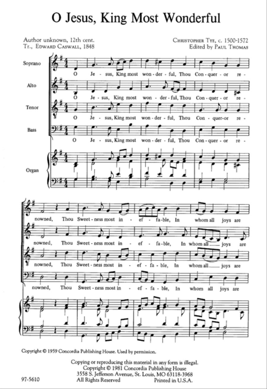 The Church Choir Book, Set II 4-Part scores gallery preview page 7