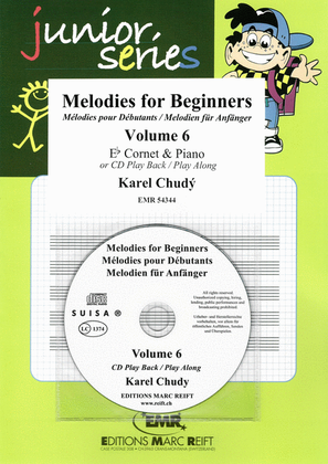 Book cover for Melodies for Beginners Volume 6