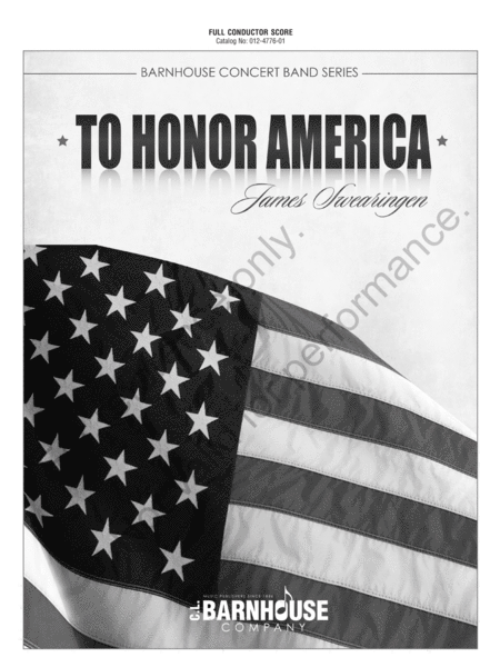 To Honor America image number null