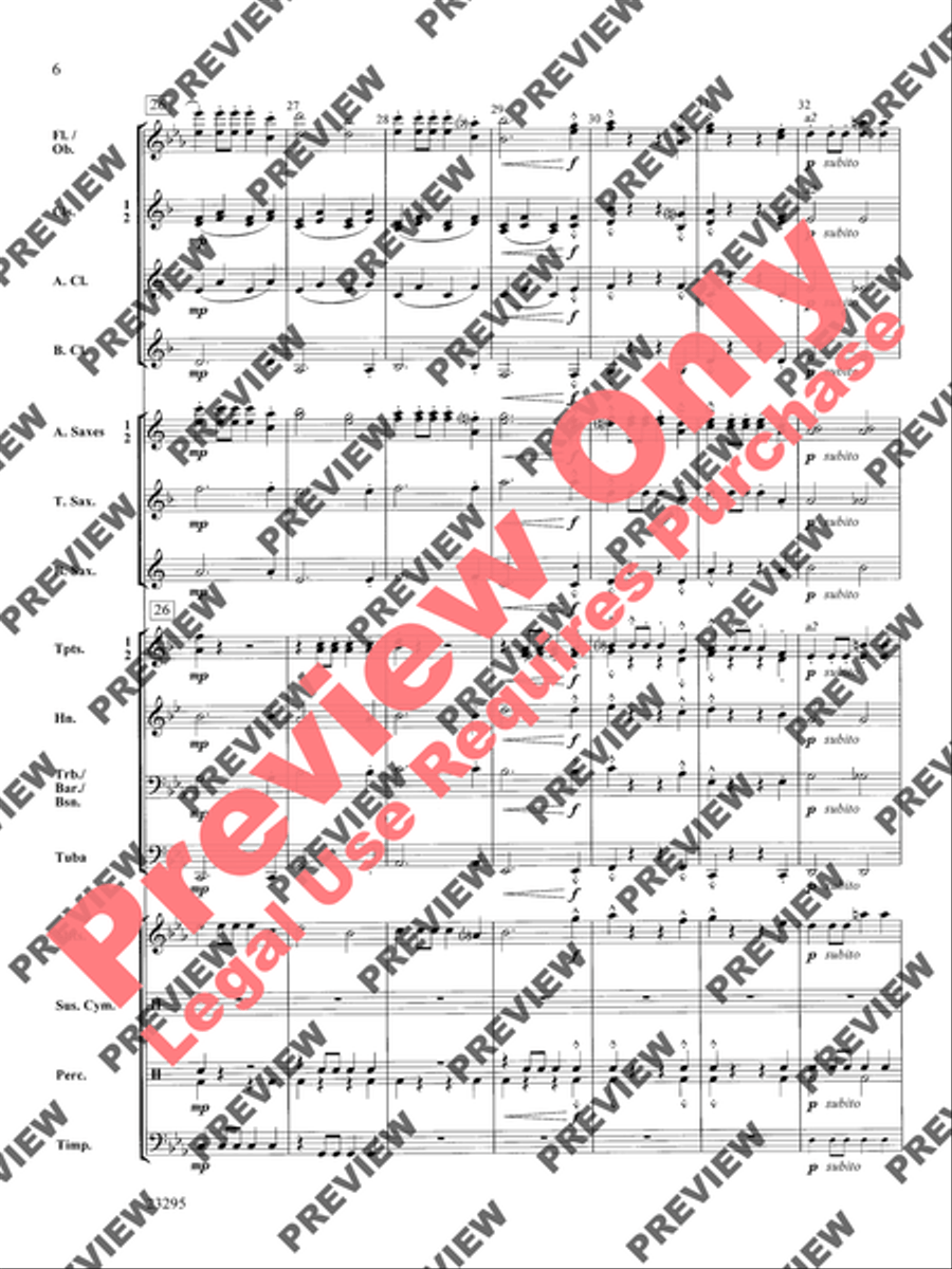 Stormchasers Concert Band scores gallery preview page 7