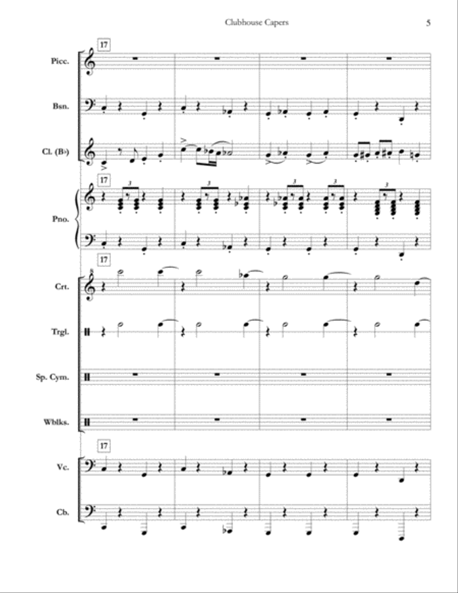 Bang Bang (my Baby Shot Me Down) Small Ensemble scores gallery preview page 5