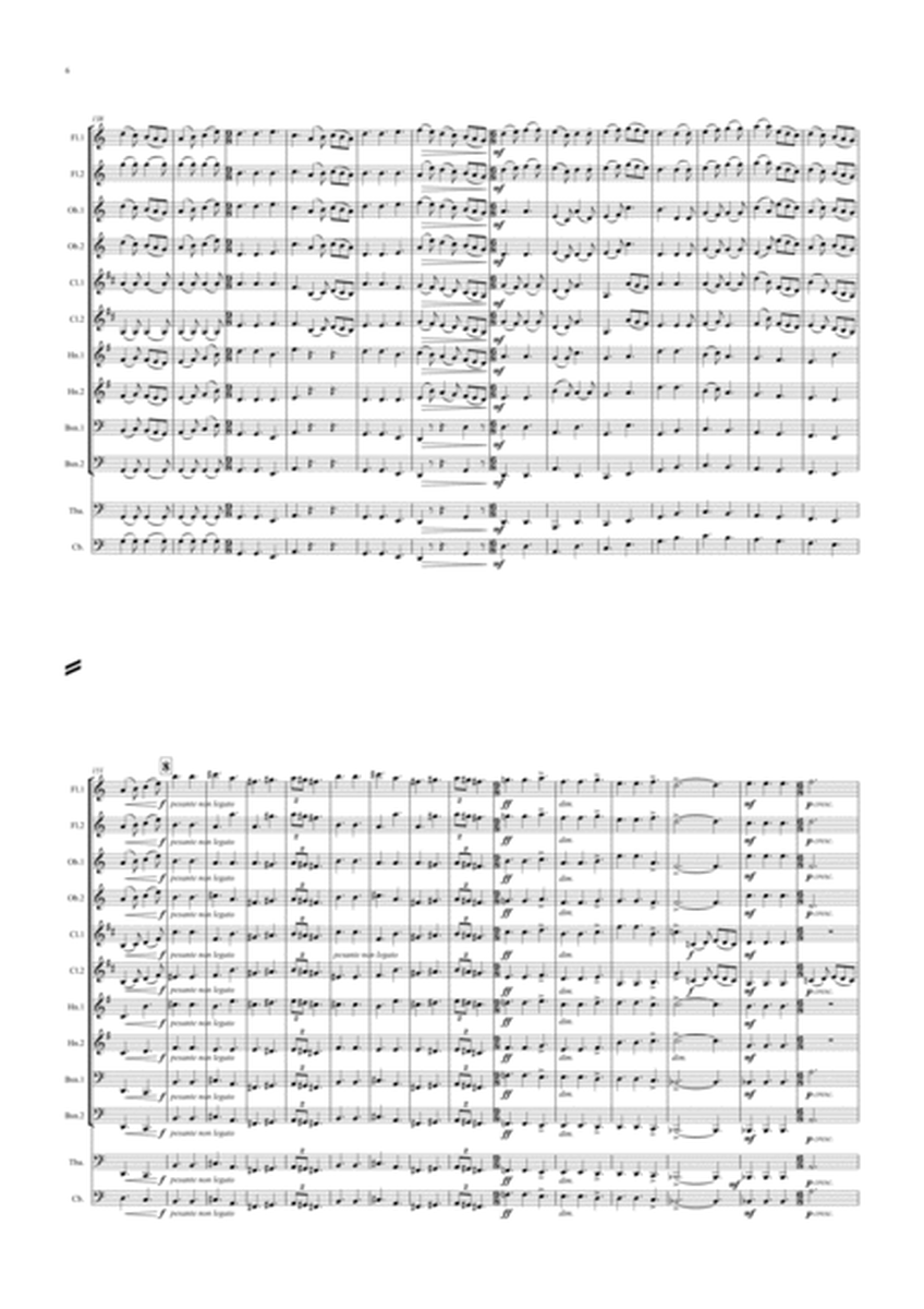 Holst: St. Paul's Suite Op.29 No.2 Mvt. I Jig - wind dectet & bass image number null