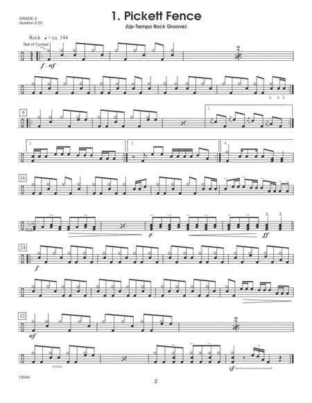 Groove Solos For Drum Set