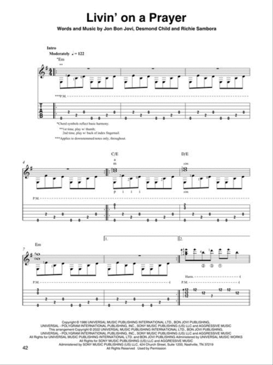 Pop Standards for Fingerstyle Guitar Electric Guitar scores gallery preview page 6