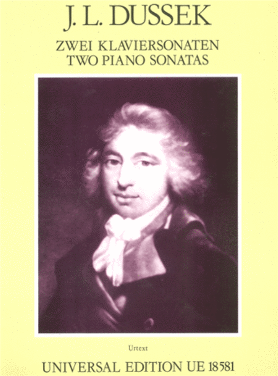 Piano Sonatas, 2 Piano scores gallery preview page 1