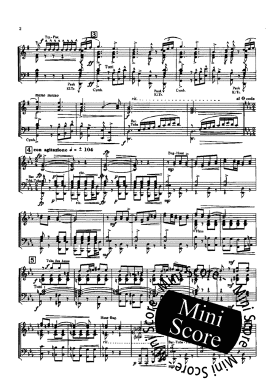 Scenes Des Champs Concert Band scores gallery preview page 4
