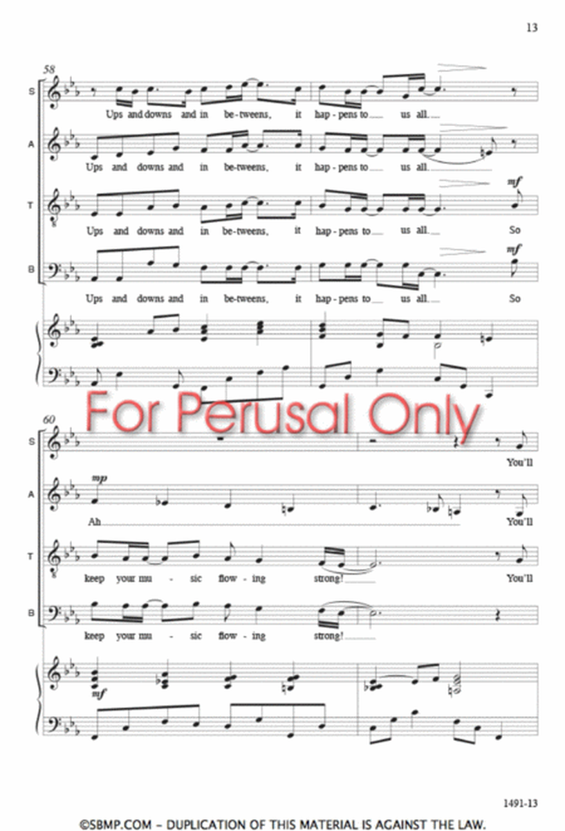 Sing On! - SATB Octavo image number null