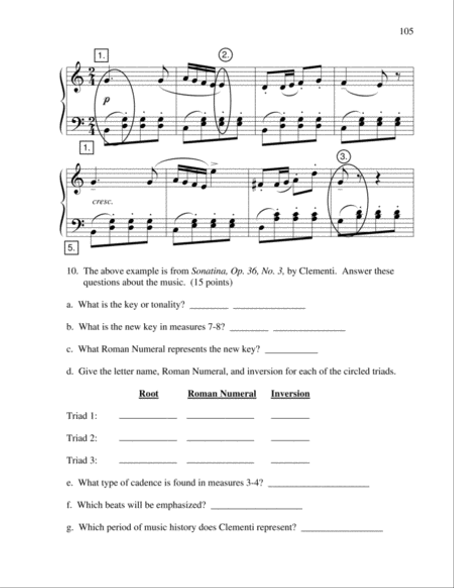 Basics of Keyboard Theory: Level V (intermediate)