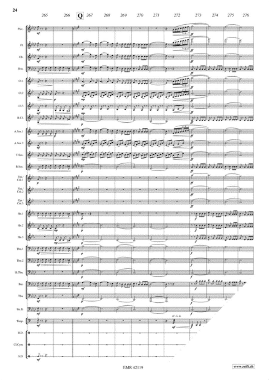 Back To Gaya Concert Band scores gallery preview page 10