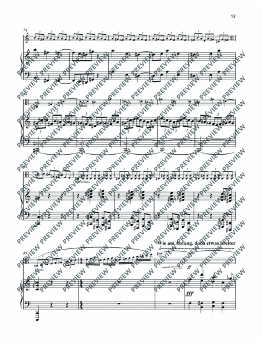 Sonate Sonate Piano Accompaniment scores gallery preview page 14