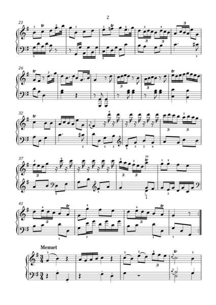 Haydn - Divertimento (Sonata No. 1) in G Major - Intermediate image number null