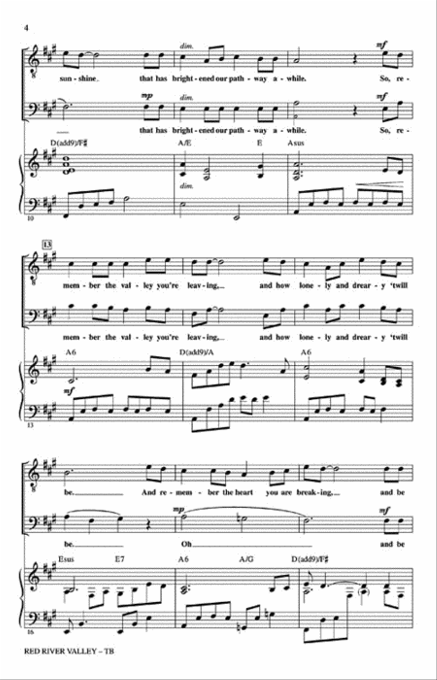 Red River Valley Choir scores gallery preview page 3