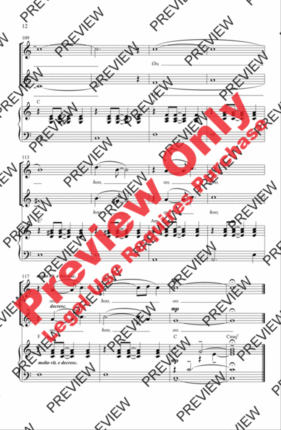 Over the Rainbow 2-Part scores gallery preview page 12