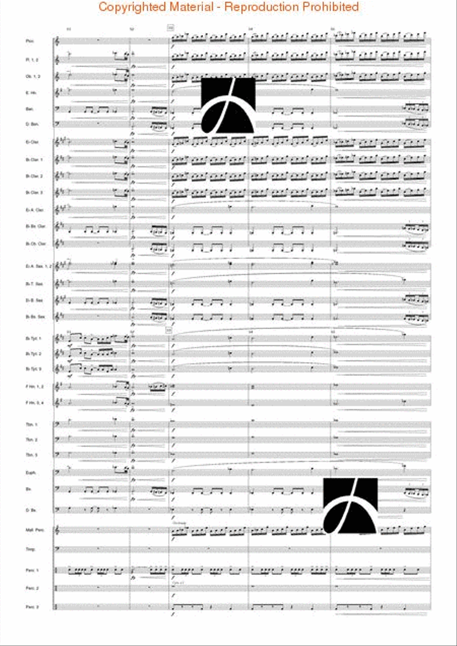 Kraftwerk Concert Band scores gallery preview page 12