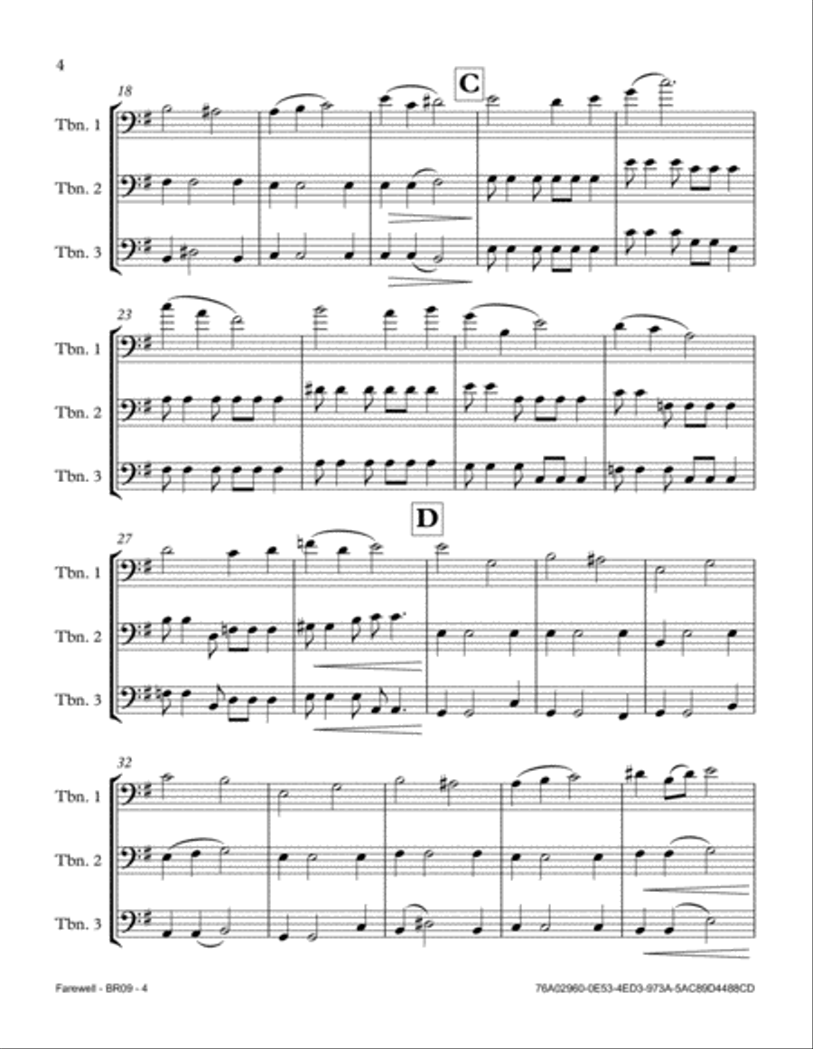 Farewell Brass Ensemble scores gallery preview page 5