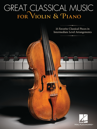 Book cover for Great Classical Music for Violin and Piano