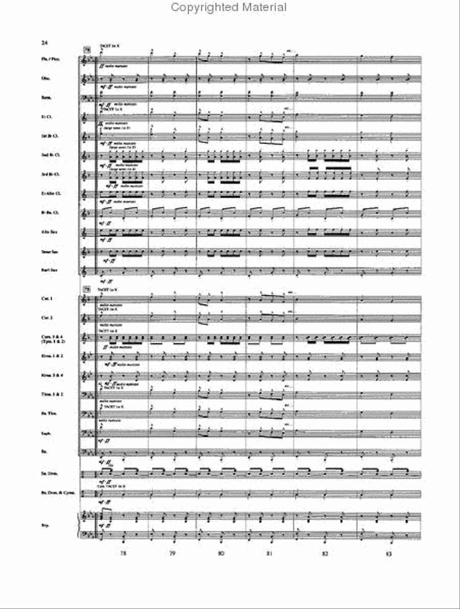 El Capitan El Capitan Concert Band scores gallery preview page 14