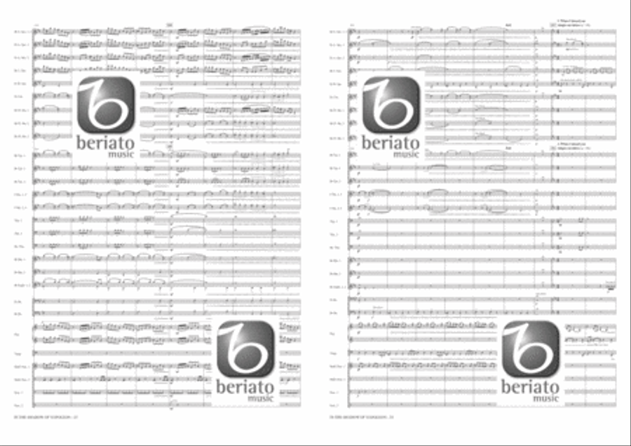 In the Shadow of Napoleon Fanfare Band scores gallery preview page 13