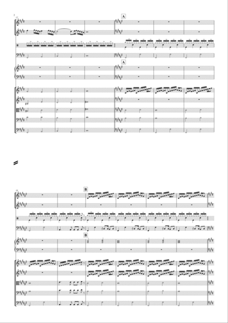 Casanova Full Orchestra scores gallery preview page 2