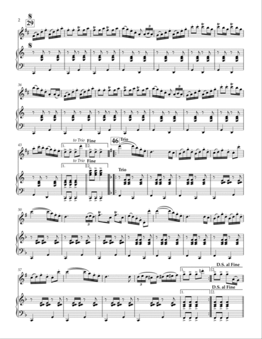 Clarinet Polka Clarinet scores gallery preview page 2