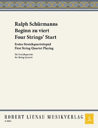 Four Strings' Start - First String Quartet Playing
