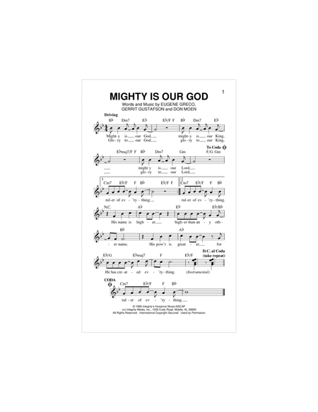 Mighty Is Our God