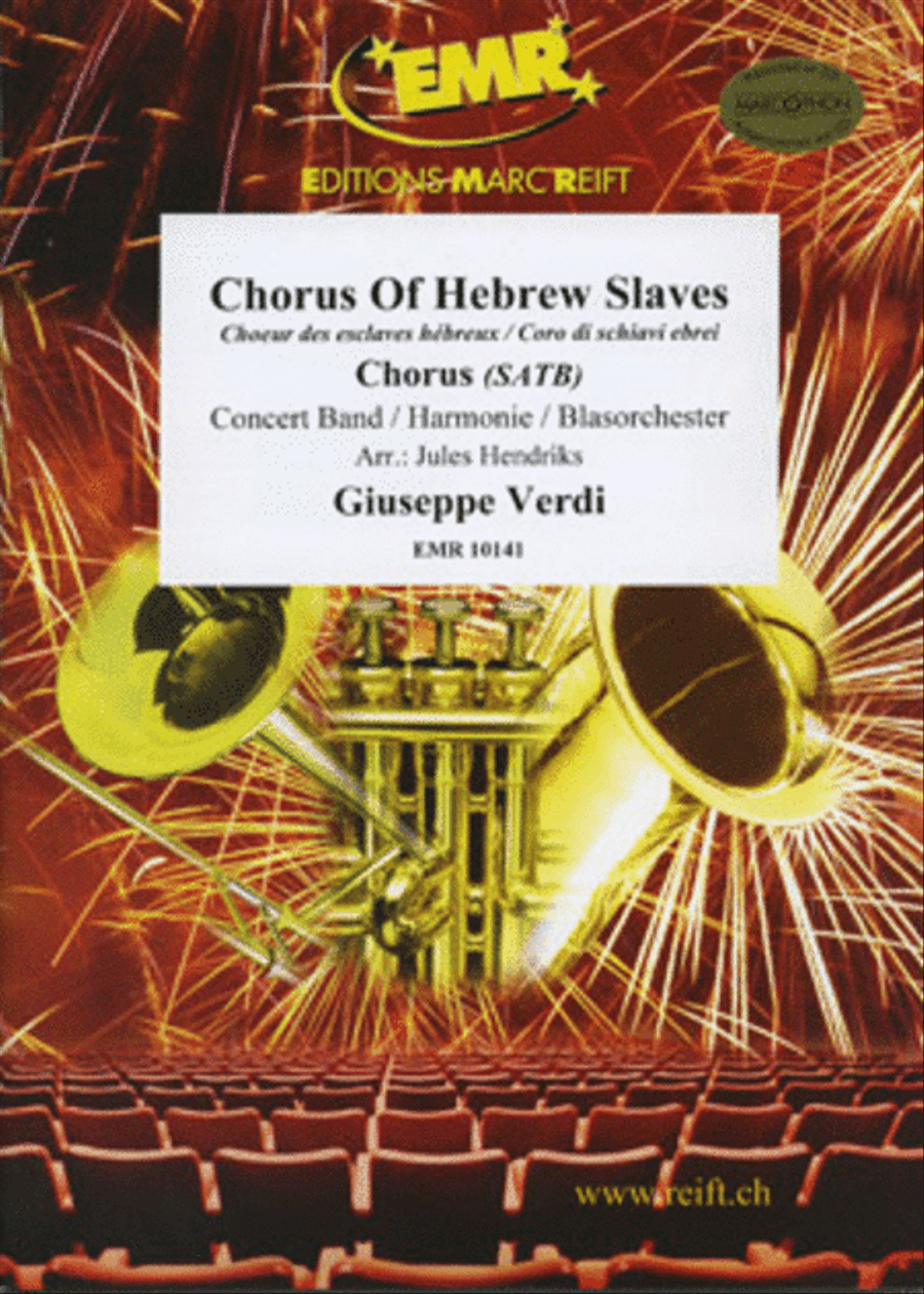 Chorus Of Hebrew Slaves Chorus Of Hebrew Slaves 4-Part scores gallery preview page 1