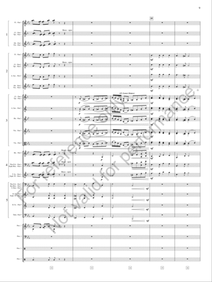 America The Beautiful Concert Band scores gallery preview page 10
