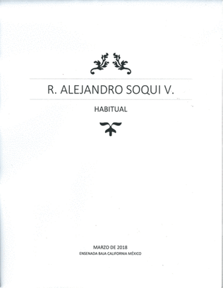 Habitual - Alejandro Soqui