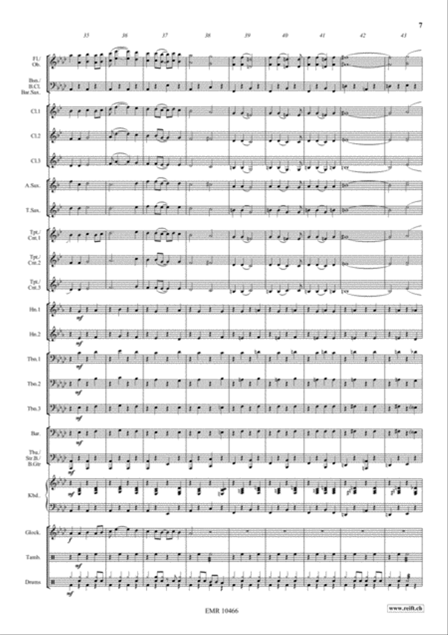 By George! Concert Band scores gallery preview page 8
