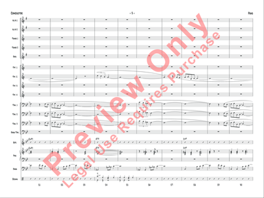 Povo Povo Jazz Ensemble scores gallery preview page 6